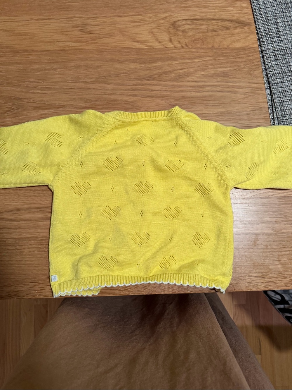Petit Bateau kids Knit Cardigan Sweater - Picture 8 of 8